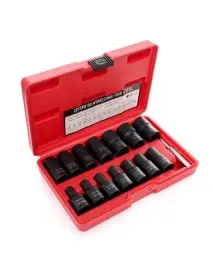 Set chei tubulare de impact cu bit, 1/2'' 15 elemente, Kd11793, Kraft&Dele