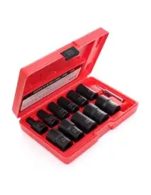Set chei tubulare de impact cu bit 1/2", 12 elemente, KD11792, Kraft&De