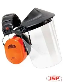 Set viziera si antifoane de protectie Bushmaster JSP