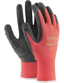 MANUSI DE PROTECTIE ACOPERITE CU LATEX -12 PER SET