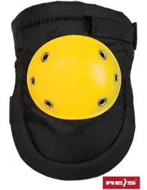 Genunchiere de protectie ONYB cu capac din plastic galben