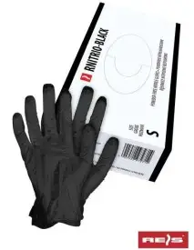 Manusi de protectie RNITRIO-BLACK 100 buc