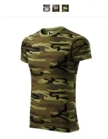 Tricou unisex  CAMOUFLAGE cu maneca scurta Malfini