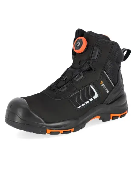 Bocanci de protectie, piele nubuc  talpa antistatica, ROCK S3, Procera