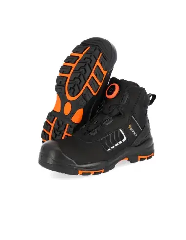 Bocanci de protectie, piele nubuc talpa antistatica, ROCK S3, Procera
