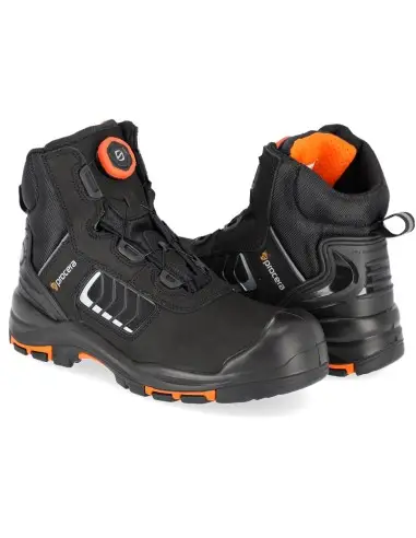 Bocanci de protectie, piele nubuc talpa antistatica, ROCK S3, Procera