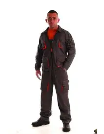 Geaca, culaore Gri/Orange, ROCK