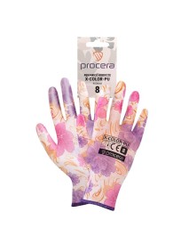 Masini de protectie, acoperite cu poliuretan roz, X-COLOR, Procera