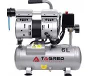 Compresor cu 2 pistoane fara ulei, 6L 550W, TA302, Tagred