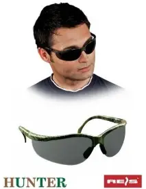 Ochelari de protectie Camouflage cu lentile fumurii