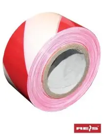 Banda de avertizare rosu&alb Raw Pol