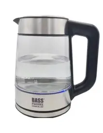 Fierbator electric cu lumina LED, 1.7 L, 1850/2200W, Bass Polska