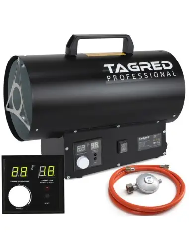 Incalzitor pe gaz, 30kW cu termostat,...