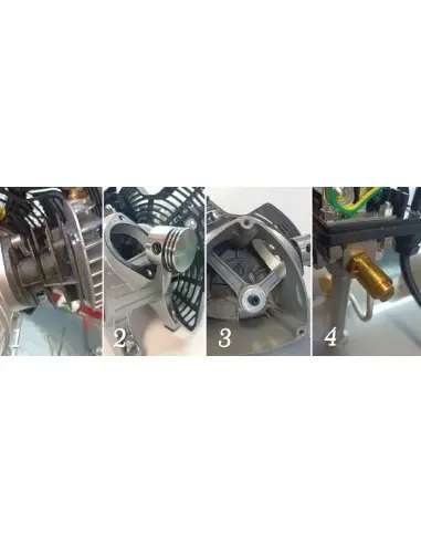 Compresor aer comprimat profesional, 50 L, Tagred, TA360, 530 L/min, 4.7CP