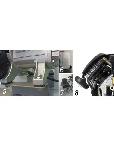 Compresor aer comprimat profesional, 50 L, Tagred, TA360, 530 L/min, 4.7CP