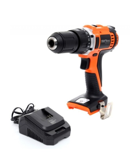 Set masina de gaurit si insurubat, Kraft&Dele, KD1751, 18V, cu baterie 2000mAh si incarcator Set masina de gaurit si insurubat, Kraft&Dele, KD1751, 18V, cu baterie 2000mAh si incarcator