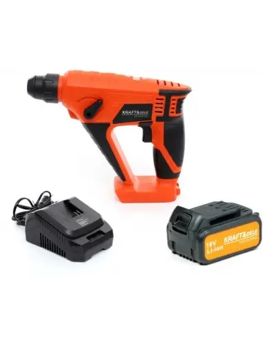 Ciocan rotopercutor, 18V, KD1756, Kraft&Dele, cu acumulator 4000mAh si incarcator