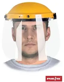 Viziera de protectie OTFS-VI cu ecran din policarbonat Reis