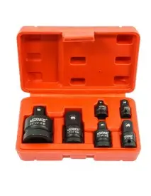 Set 6 adaptoare de impact, Verke V39451, 1/4", 3/4"