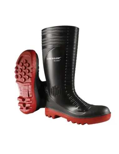 Cizme de protectie, Dunlop, Acifort Ribbed, impermeabila, cu bombeu metalic Cizme de protectie, Dunlop, Acifort Ribbed, impermeabila, cu bombeu metalic