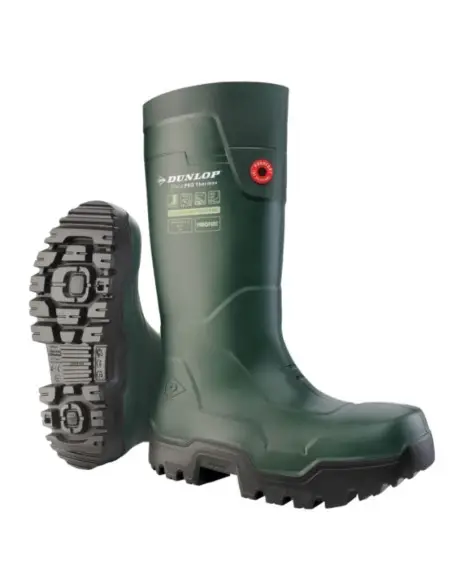 Cizme de protectie termoizolante, Dunlop Purofort FieldPRO Thermo+, bombeu compozit