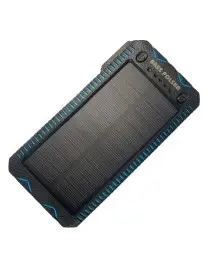 Baterie externa solara, Bass Polska, cu lanterna, 10000 mAh