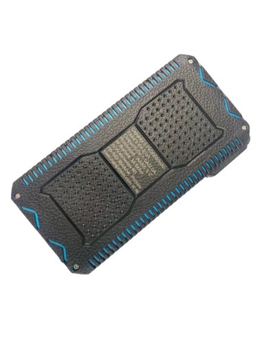 Baterie externa solara, Bass Polska, cu lanterna, 10000 mAh