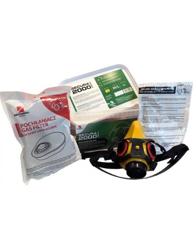 Masca Secura2000 CHEM + 2 seturi filtre