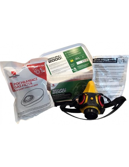 Masca Secura2000 CHEM + 2 seturi filtre