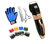 Set aparat de tuns animale, Bass Polska, fara fir, accesorii incluse