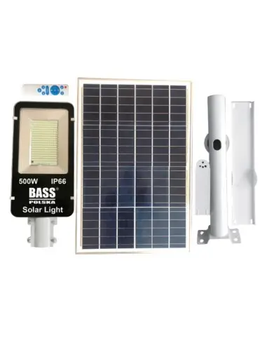 Lampa solara de exterior, Bass Polska, cu senzor de miscare si telecomanda Lampa solara de exterior, Bass Polska, cu senzor de miscare si telecomanda
