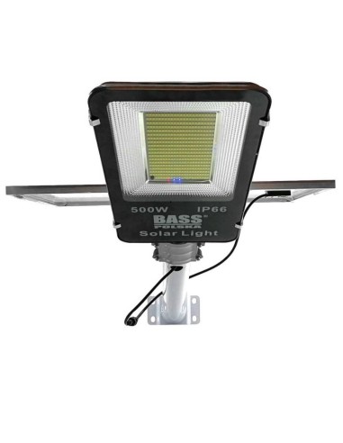 Lampa solara de exterior, Bass Polska, cu senzor de miscare si telecomanda Lampa solara de exterior, Bass Polska, cu senzor de miscare si telecomanda