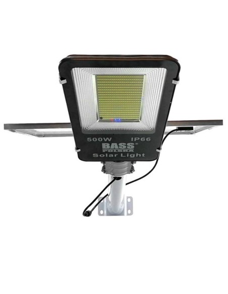 Lampa solara de exterior, Bass Polska, cu senzor de miscare si telecomanda Lampa solara de exterior, Bass Polska, cu senzor de miscare si telecomanda