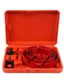Set carote, Verke, V05502, pentru lemn