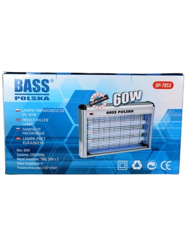 Lampa UV anti-insecte, Bass Polska, 60 W Lampa UV anti-insecte, Bass Polska, 60 W