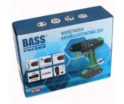 Bormasina cu 2 acumulatori, Bass Polska, 20V