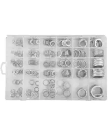 Set saibe aluminiu, Verke, V06707, 300 elemente