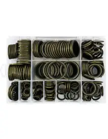 Set saibe metal-cauciuc, Verke, V06709, 240 elemente