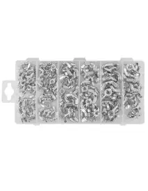 Set piulite tip fluture, Verke, V06706, 150 bucati