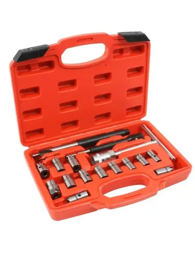 Set curatare injectoare, Verke, V86221, 17 buc