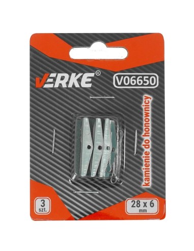 Set 3 pietre pentru honuit, Verke, V06650, 28x6 mm