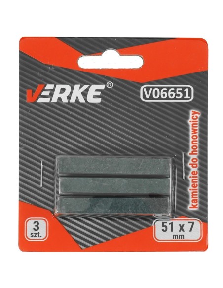 Set 3 pietre pentru honuit, Verke, V06651, 51x7 mm