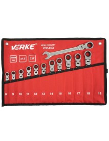 Set chei combinate, Verke, V35403, 12 buc