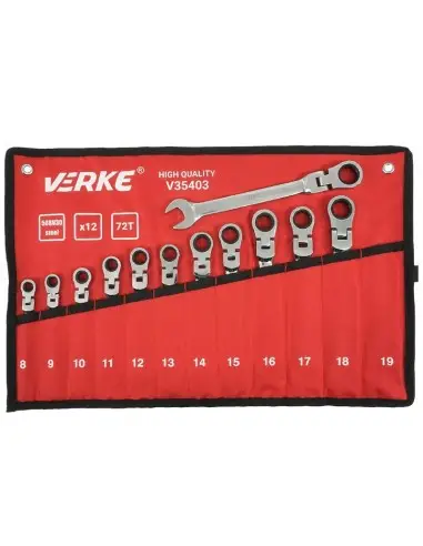 Set chei combinate, Verke, V35403, 12 buc
