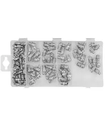 Set suruburi metrice, Verke, V06717, 110 buc, M6-M10
