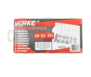 Set stifturi cu cap si gaura, Verke, V06715, 60 buc