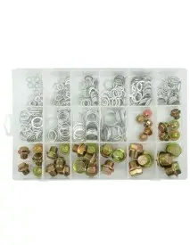 Set saibe, Verke, V06713, 534 buc, aluminiu