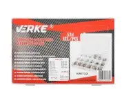 Set saibe, Verke, V06713, 534 buc, aluminiu
