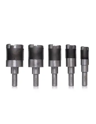Set carote si freze pentru lemn, Kraft&Dele, KD979, 10 elemente