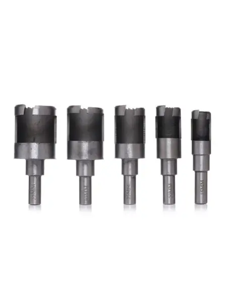 Set carote si freze pentru lemn, Kraft&Dele, KD979, 10 elemente